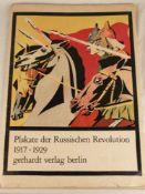 Plakate der Russischen Revolution - Gerhardt Verlag 1966,komplette Mappe mit 40 Plakaten, Offset-