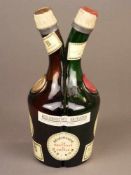 Bénédictine & Brandy "La bouteille du Couple"- Bénédictine D.O.M Likör 35cl, 40% & Brandy, 35cl,
