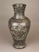 Balustervase - China, im Stil der Jizhou-Ware, Südliche Song/Yuan-Dynastie, schwarze Glasur mit