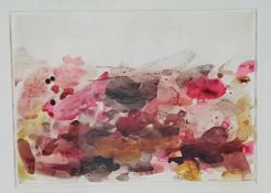 Janssen, Horst (1929-1995) - "Abtupf", Aquarell auf Papier, unten mittig betitelt und monogrammiert,