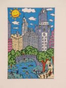 Rizzi, James (1950-New York-2011, US-amerikanischer Künstler und Maler der Pop Art) - "Sunday in
