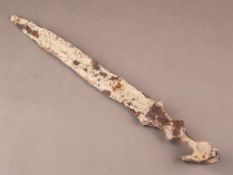 Antikes Kurzschwert - China, wohl Westliche Zhou-Dynastie (ca.1000 v.Chr.), Ausgrabung,spitz