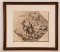 Rubens, Peter Paul (nach) - "Das Opfer Abrahams", Kupferstich, gestochen von Jan Punt und Jacob de