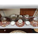 ANTIQUE CHINA TEA SERVICE