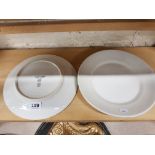 PAIR OF THIRD REICH DINNER PLATES