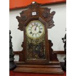 ANTIQUE GINGERBREAD CLOCK