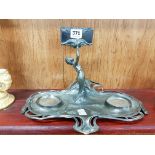 WMF DESK INKWELL STAND