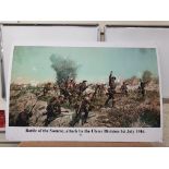 LARGE BATTLE OF THE SOMME PRINT