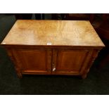 REGENCY SATINWOOD 2 DOOR CABINET