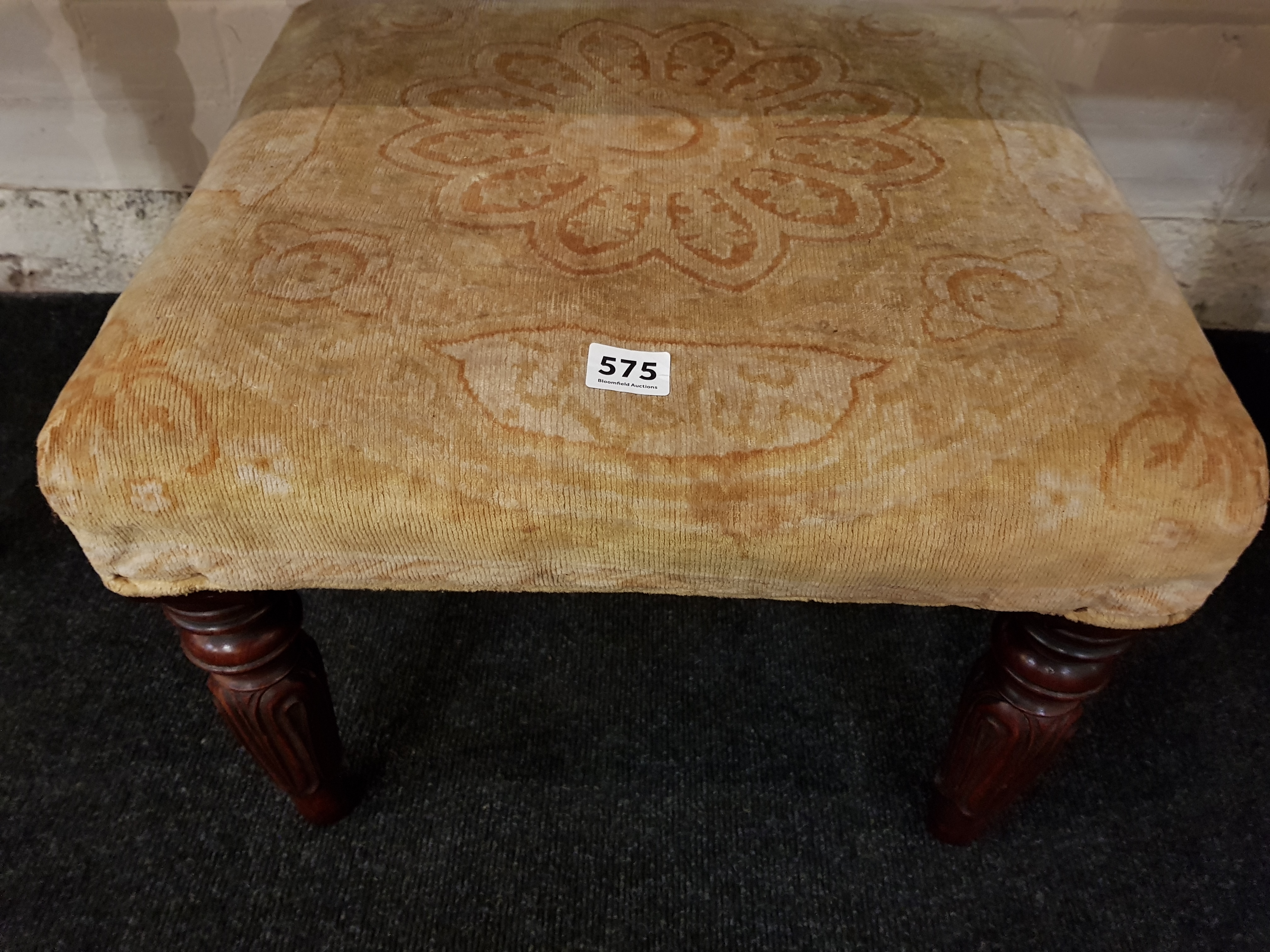 WILLIAM IV TULIP LEGGED STOOL