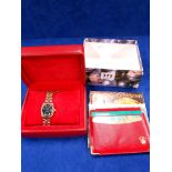 LADIES ROLEX OYSTER PERPETUAL DATEJUST WITH BOX & PAPERS