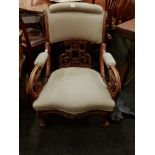 VICTORIAN ARMCHAIR