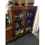 BALL & CLAW FOOT DISPLAY CABINET