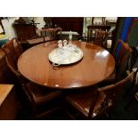 5FT EDWARDIAN PEDESTAL TABLE