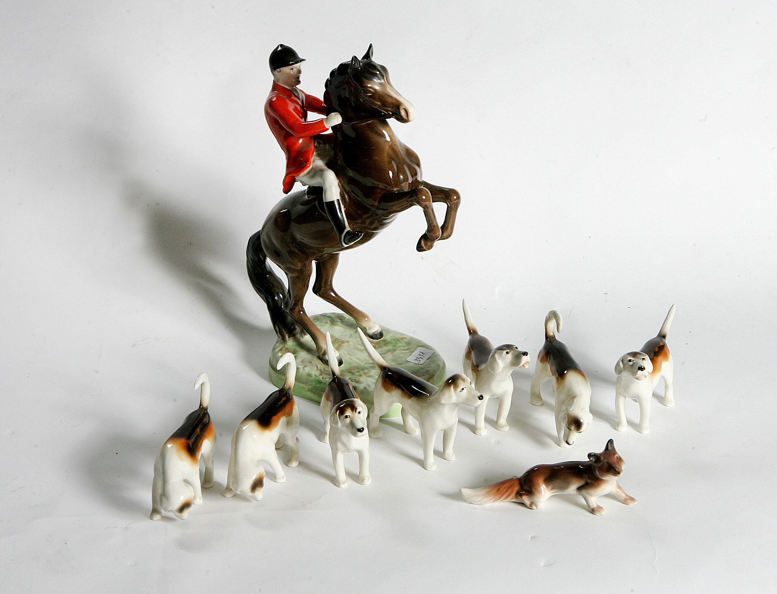 BESWICK HUNTING SET