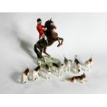 BESWICK HUNTING SET