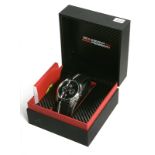 FERRARI WATCH WITH PAPERS & BOX