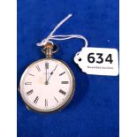 SILVER POCKET WATCH