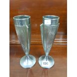 PAIR OF ART DECO GOBLETS