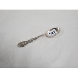 ART NOUVEAU SILVER SPOON