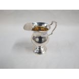 SILVER CREAM JUG - LONDON 1929 BY COPER BROTHERS