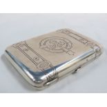 ANTIQUE RUSSIAN SILVER CIGARETTE CASE