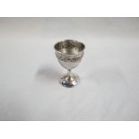 CONTINENTAL SILVER EGG CUP