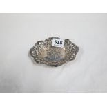 CONTINENTAL SILVER PIN DISH 835