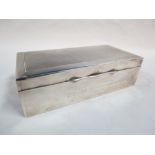 SILVER CIGARETTE BOX - BIRMINGHAM