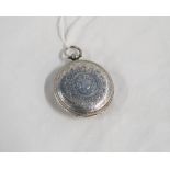 SILVER CASED POCKET WATCH CHESTER 1887 -SAMS CHARLES LURGAN