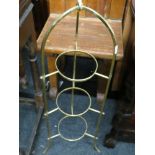 VICTORIAN BRASS CAKESTAND