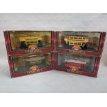 4 BOXED CORGI TRAMS