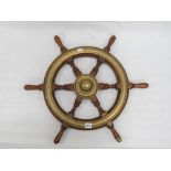 ANTIQUE SHIPS WHEEL