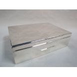 CONTINENTAL SILVER CIGAR BOX HALLMARKED 935