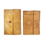 Ɵ Two medieval account books in contemporary wallet-bindings