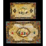 A pair of Persian miniature paintings by Khatta'i