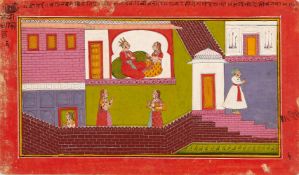 Kaikeyi Demands that Maharaja Dasaratha Exile his heir, Rama