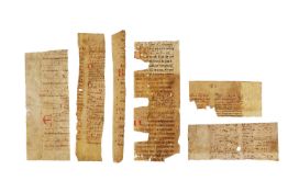 Collection of fragments illustrating early medieval music,