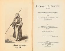 Ɵ Francis Hitchman, Richard F. Burton, K.C.M.G.: His Early, Private and Public Life