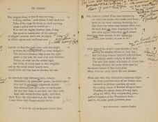 Ɵ Richard Francis Burton, Os Lusidas, author's personal proof copy with manuscript annotations