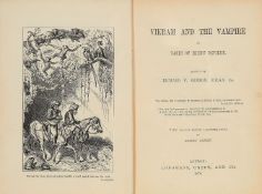 Ɵ Richard Francis Burton, Vikram and the Vampire, or Tales of Hindu Devilry