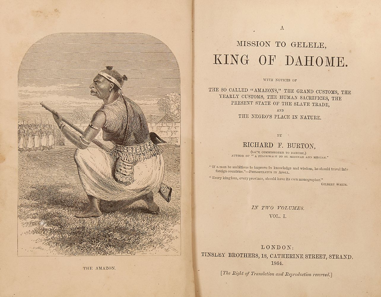 Ɵ Richard Francis Burton, A Mission to Gelele, King of Dahome