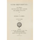 Ɵ Richard Francis Burton, Sind revisited, 2 volumes, first and only edition