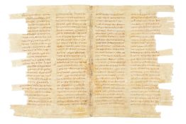 Bible, Leviticus, probably copied by a female scribe, in Latin, manuscript on parchment