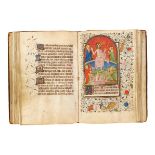 Ɵ Book of Hours, Use of Rome, in Latin and French, illuminated manuscript on parchment