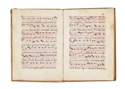 Ɵ Choirbook, in Latin, manuscript on parchment [France, seventeenth century]
