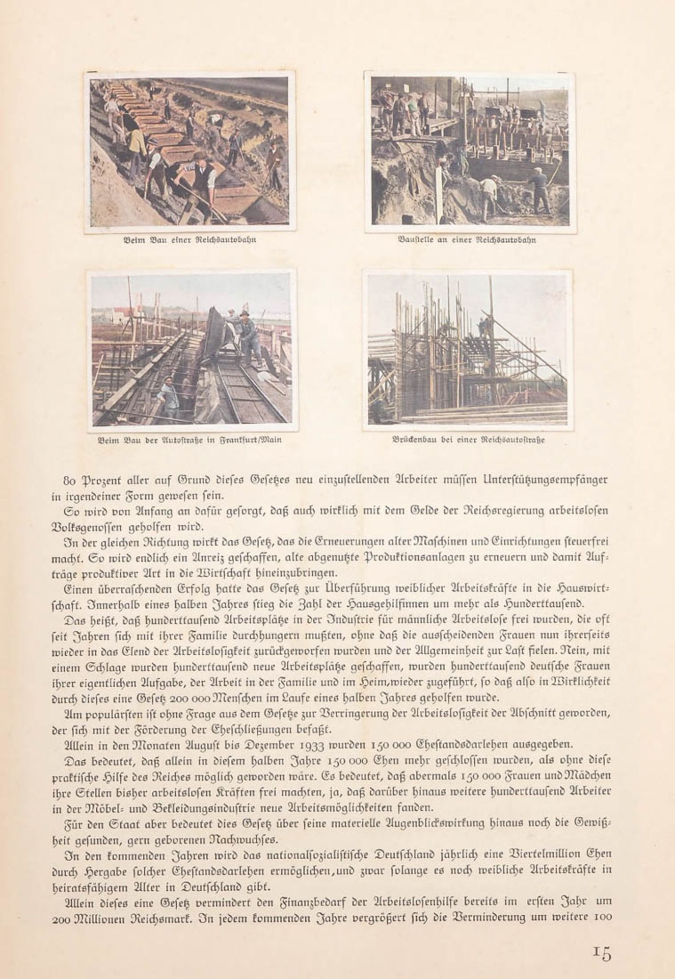 Zwei Zigarettenbilderalben, Hamburg-Bahrenfeld "Der Staat der Arbeit" (1934) und "Bilder aus dem - Bild 2 aus 5