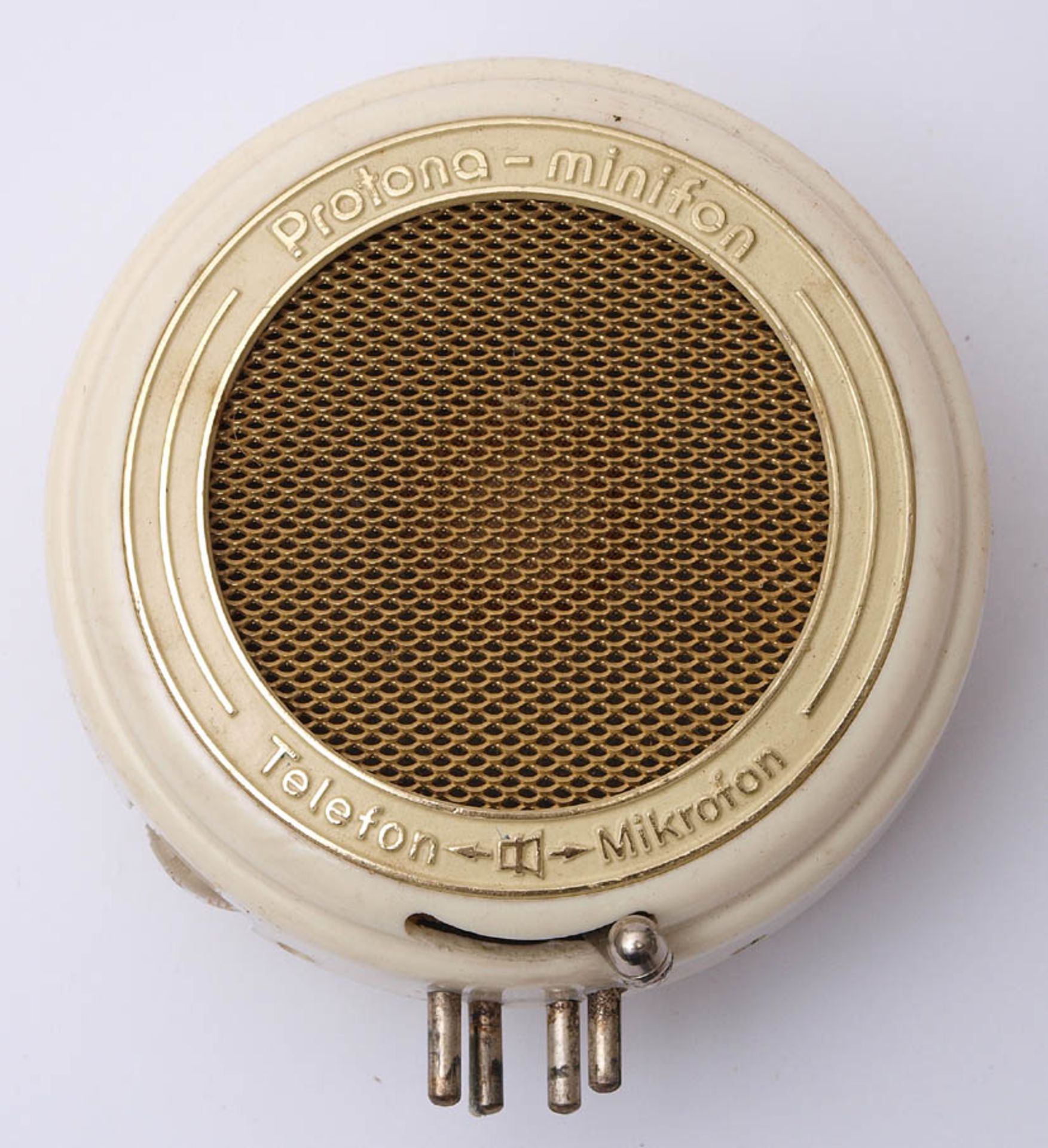 Spionagekoffer, um 1957 Aufnahmegerät Minifon P55 mit reichem Zubehör (Kopfhörer, - Bild 4 aus 12
