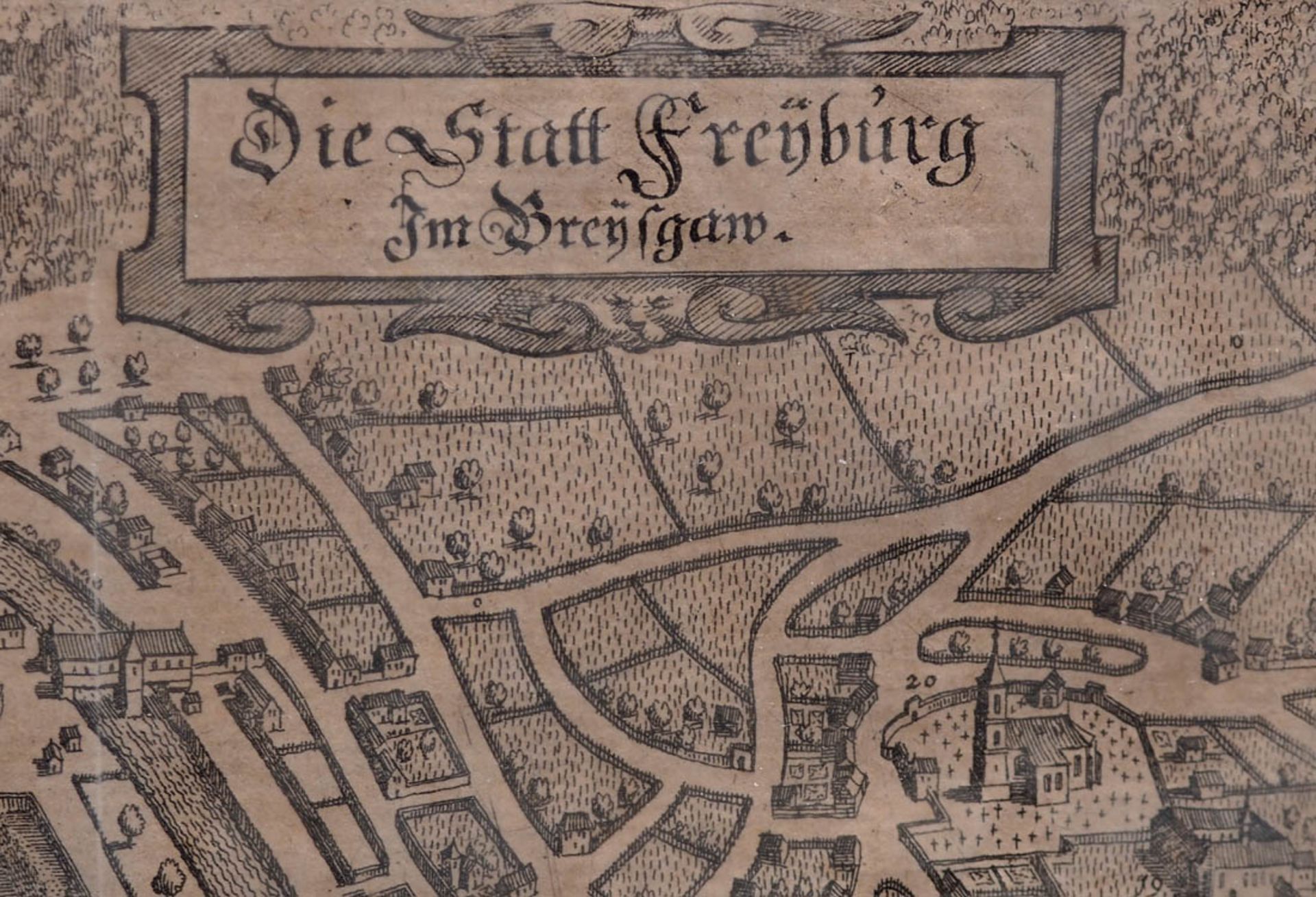 Zwei Graphiken Eine Karte von Flandern, wohl aus Sebastian Münster (1489 - 1552): "Von dem teutschen - Bild 2 aus 5