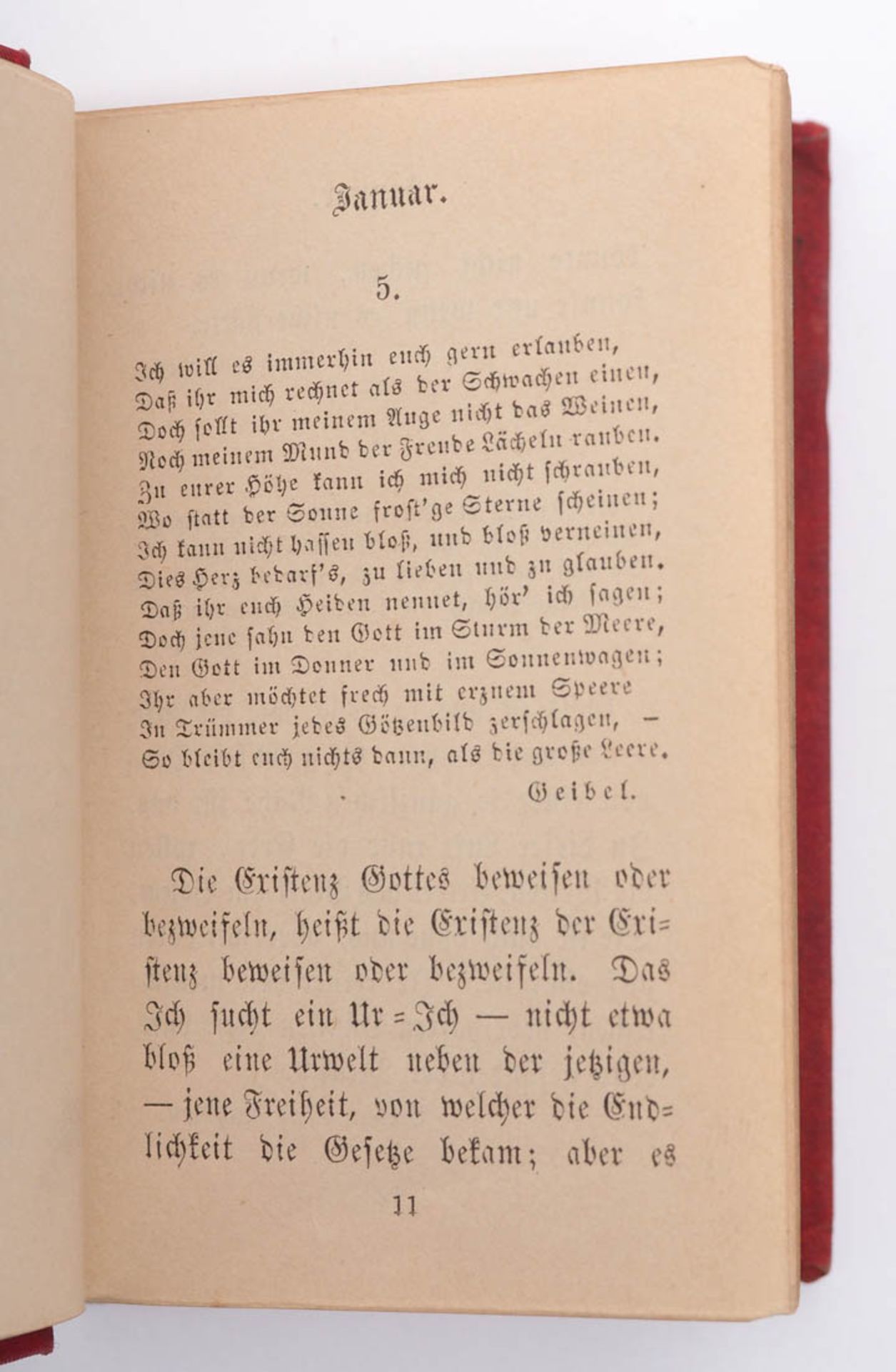 Wildermuth, Adelheid: Wollt Ihr´s hören? 2 Bde., Stuttgart 1885. Geprägter, farbiger Leineneinband - Bild 3 aus 6